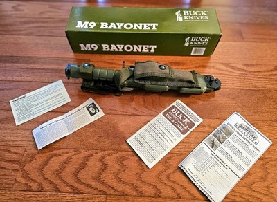 Buck Phrobis III M9 Knife w/ Original Box Model 188CB Cat #1456