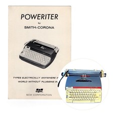 Smith Corona Poweriter Typewriter Instruction Manual User Repro SCM Electric thumbnail