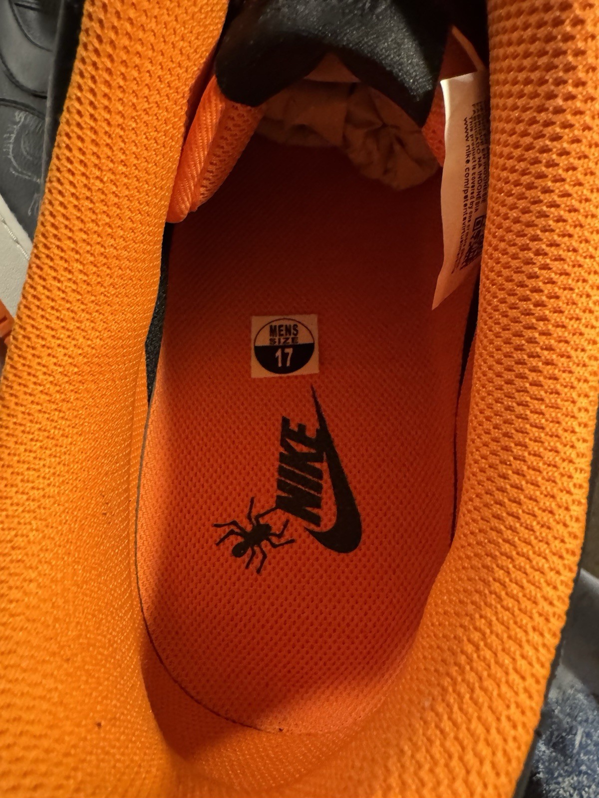 SAOLA Sneakers Nike Air Force 1 Low '07 Open Halloween 2021 taglia 17 nuove con scatola