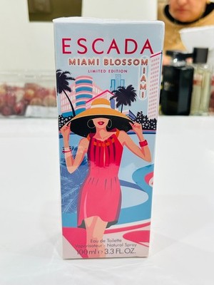 Escada Miami Blossom Limited Edition Eau de Toilette Fruity for Women 3.3 fl oz