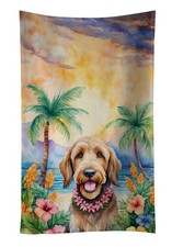 Caroline's Treasures Otterhound Luau Kitchen Towel DAC6485KTWL