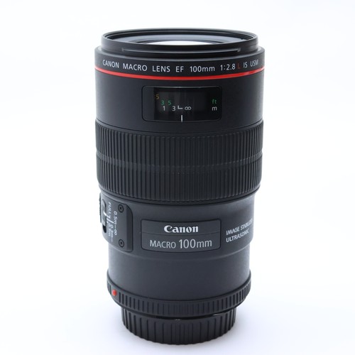 Canon EF 100mm F/2.8L MACRO IS USM (Canon EF mount) -Near Mint- #179