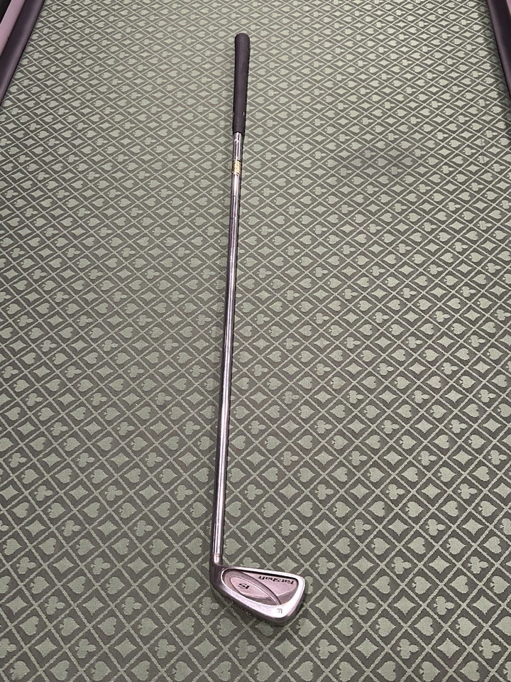 Wilson Fat Shaft 5 Iron FS Platinum Regular R Flex Steel Shaft Rh Golf Club - Image 3 of 4