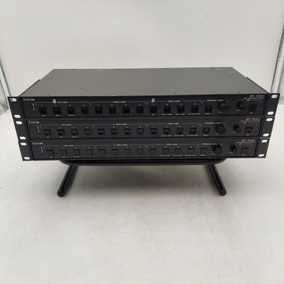 LOT OF 3 Extron MPS-112 MPS Series Media Presentation Switcher