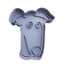 Spanish Greyhound Dog Cookie Cutter