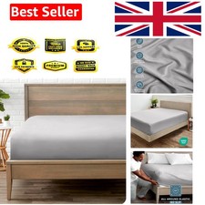 Luxury Super King Fitted Sheet 1800 Thread Count - Deep Pocket, Machine Washable