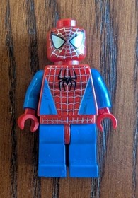 Lego Spider-Man 1 Tobey Maguire Minifigure spd001 Silver Webbing Sets 4851,4852