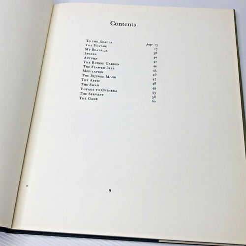 The Voyage Book By Robert Lowell Sidney Nolan Hardcover Poems Charles Baudelaire - Picture 12 of 19