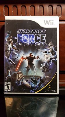 Star Wars: The Force Unleashed (Nintendo Wii, 2008) Complete w/ manual
