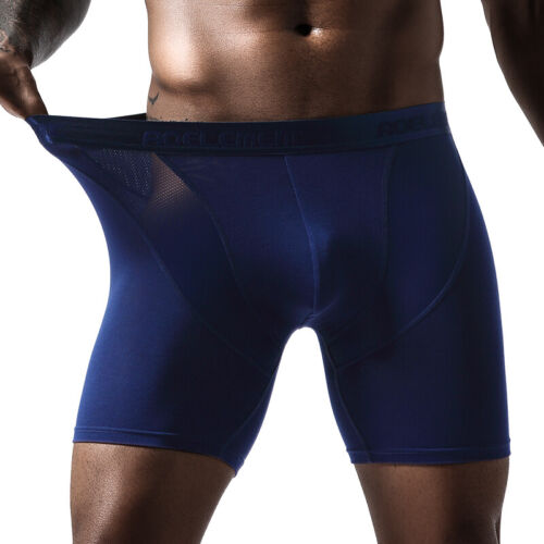 Mens Casual Boxer Shorts Trunks Comfort Fit Underpants Underwear Briefs Fitness - Picture 16 of 29