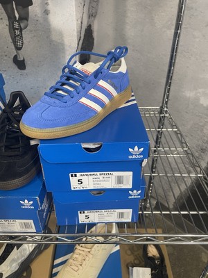 Size 5 - adidas Handball Spezial Blue White Scarlet