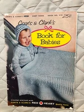 Coats & Clark's Book for Babies ~ Book No. 510 ~ Vintage 1956