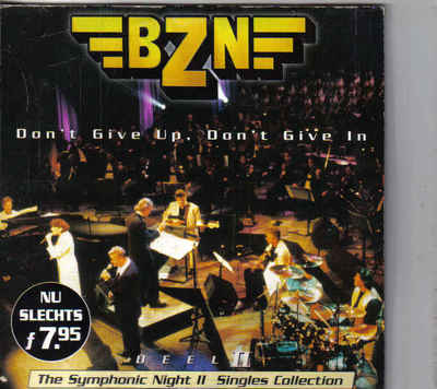 BZN-Dont Give Up Dont Give In cd single