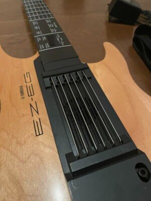 YAMAHA EZ-EG Digital Silent Guitar Beige 5 String Right
