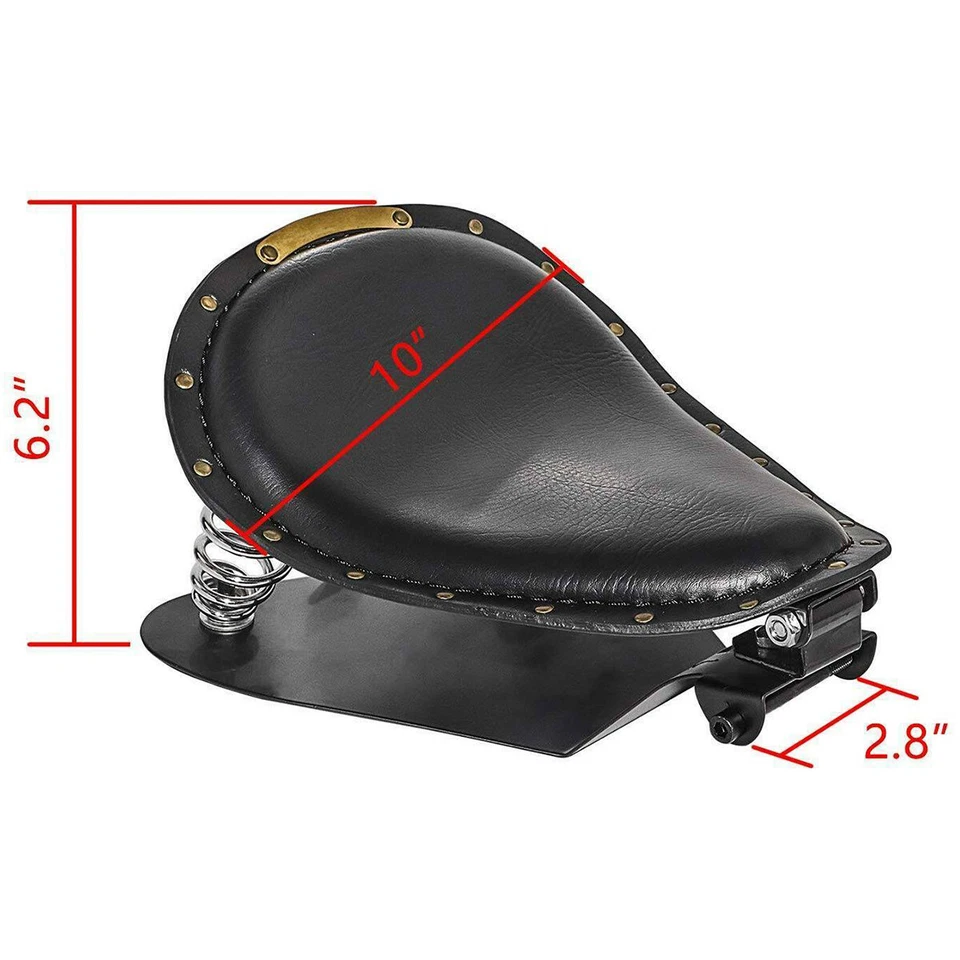 Motorcycle Solo Seat Base 3" Spring Bracket For Kawasaki Vulcan VN 800 900 1500 — 第 3/4 张图片