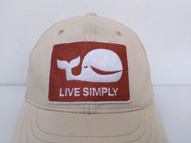 美品 patagonia キャップ LIVE SIMPLY クジラ希少モデル - キャップ 美品 patagonia キャップ LIVE SIMPLY クジラ希少モデル - キャップ