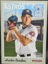HECTOR RONDON 2019 Topps Transcendent VIP Heritage #1/1 Astros White Sox One of