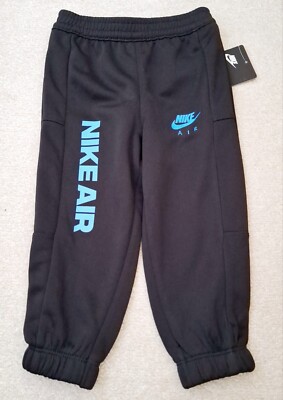 Adidas Jungen Kleinkind Nike schwarz Jogginghose Jogginghose Alter 18 Monate NEU