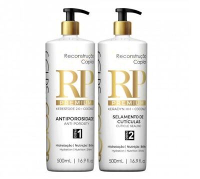 Premium Hair Capillary Reconstruction Treatment RP Hydration 2x500ml - Felps