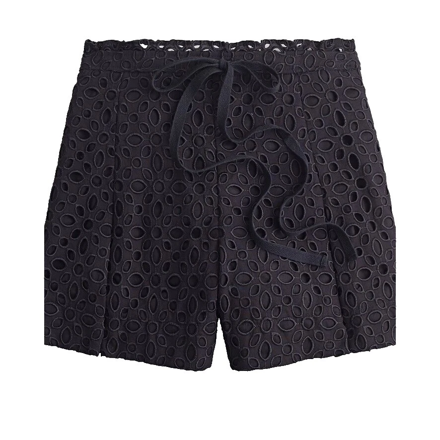 Pantalones cortos de Poliéster Negro J.CREW para Mujeres