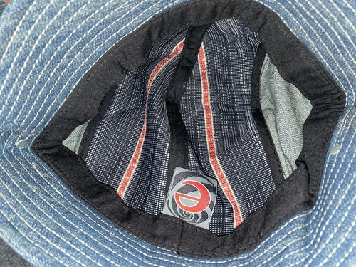 Blue Denim Elope.Com( Everybody’s Laughing On Planet Earth)snap Brim Cap. EUC - Picture 8 of 9