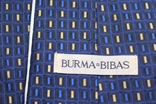 1432 ) BURMA BIBAS XL MEN'S 100% SILK MADE IN USA