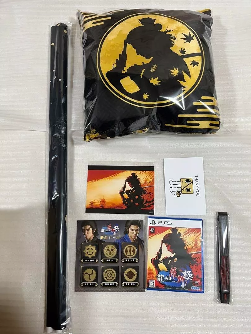RYU GA GOTOKU ISHIN KIWAMI PS5 DX Pack Tapestry Set SEGA Store Limited Yakuza