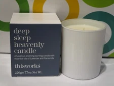 THISWORKS ~ DEEP SLEEP HEAVENLY CANDLE ~ 7.7 OZ