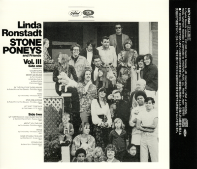 Linda Ronstadt ~ Stone Poneys ~ Vol 3 (1968) OBI CD 2021 Capitol