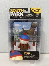 South Park 2011 Series 2 MEZCO Stan w/ Dog  Spooky Fish Action Figure NEW