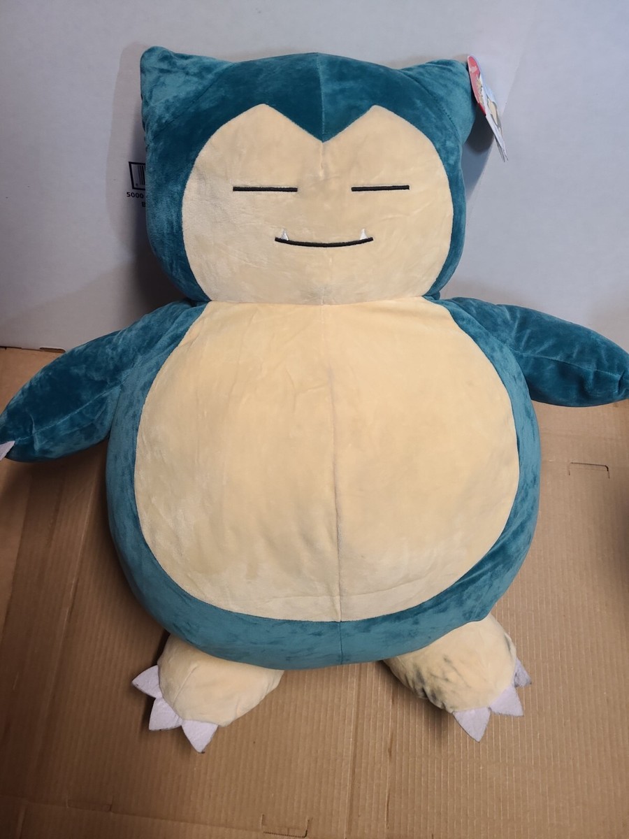 NEW Pokemon Snorlax Plush WCT 24” Wicked Cool Toys RARE Figure BIG LARGE XL