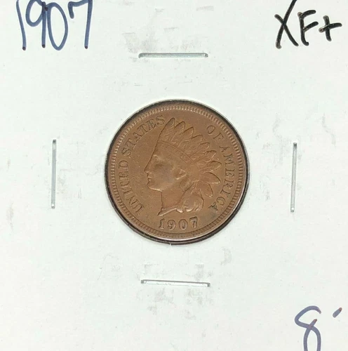 1907 INDIAN HEAD CENT ~ XF+ ~NICE COIN~