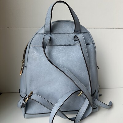 Michael Kors Women Light Blue Rhea Backpack Small New With  display picture 2