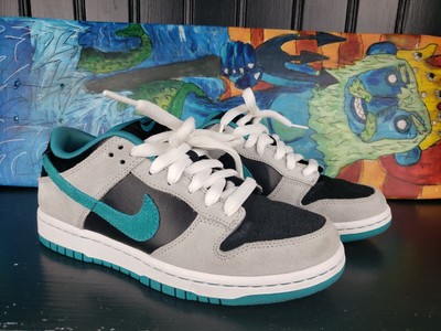 Nike Dunk Low Pro SB Chrome Ball Incident Emerald Radiant Sz 5 - 304292 012 | eBay