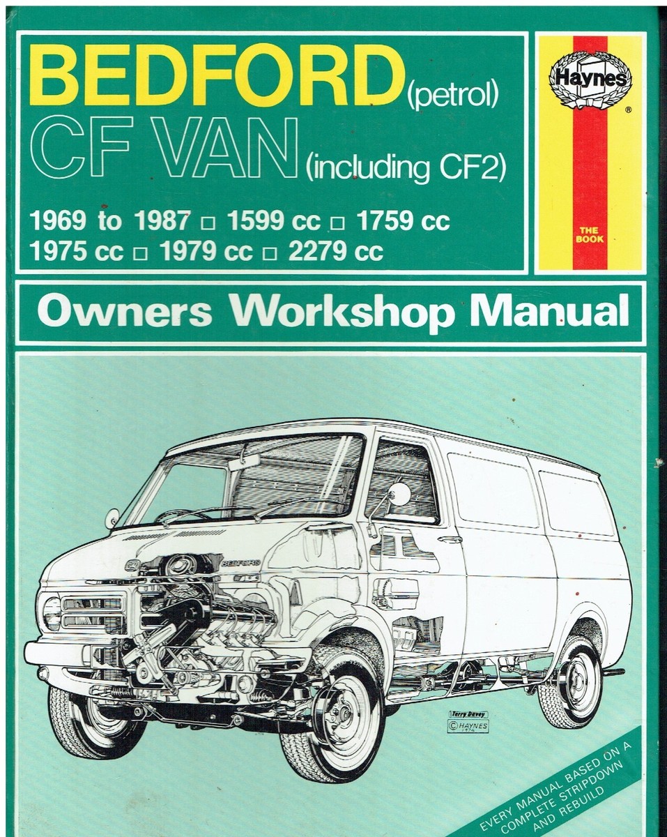 BEDFORD CF CF2 PETROL VAN 1969-87 OWNERS WORKSHOP