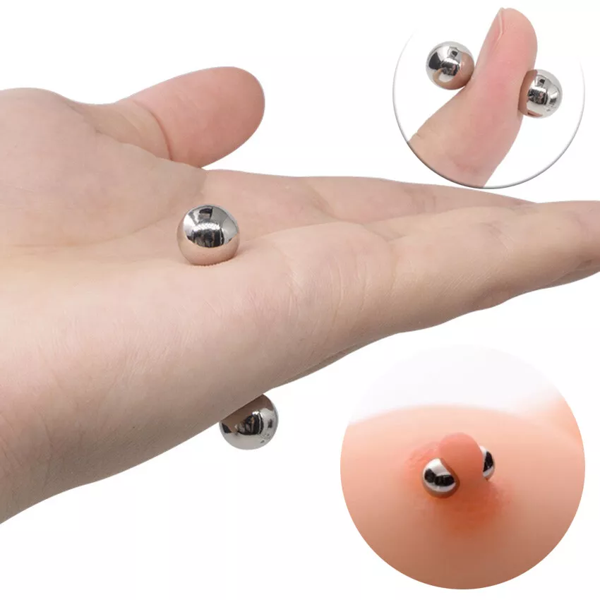 Magnetic cheap nipple rings