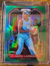 2021 Panini WNBA Prizm Ariel Atkins Green Holo Prizm #33 Washington Mystics