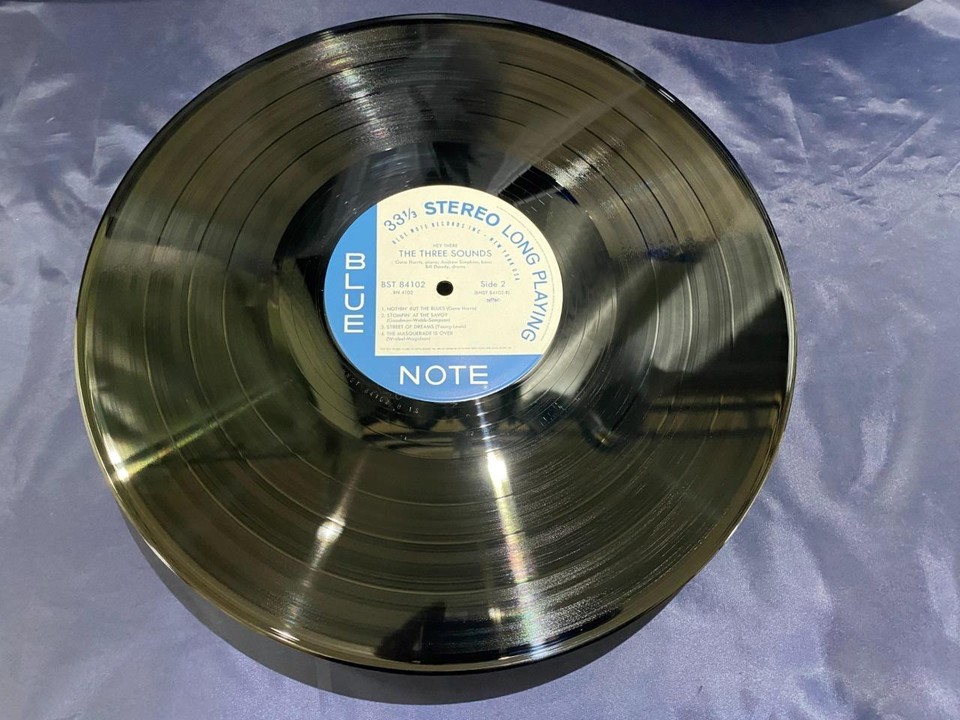 MINT! THE THREE SOUNDS HEY THERE BLUE NOTE BST 84102 OBI STEREO JAPAN