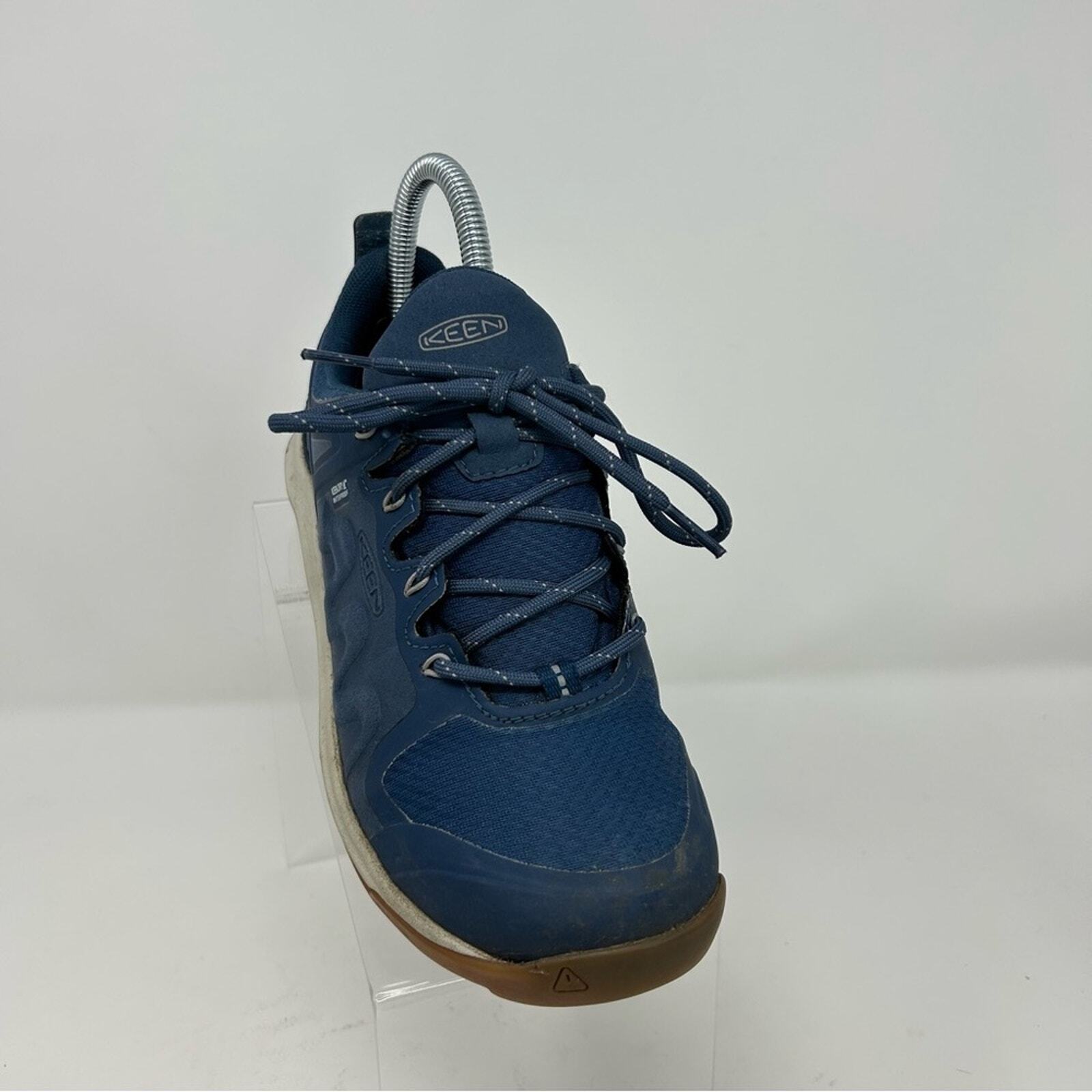 Scarpe da trekking attive all'aperto Keen Explore blu traspiranti in rete impermeabile taglia 7