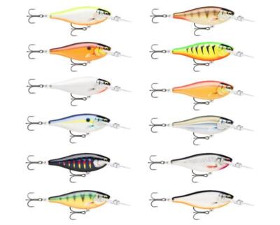 Rapala Wobbler Shad RAP Elite 5,5 u 7,cm 2,4-2,7mm LT  Crankbait Forelle Barsch