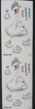 SUZY'S ZOO "HAPPY MOTHER'S DAY" SWAN STICKER MODULE 9805