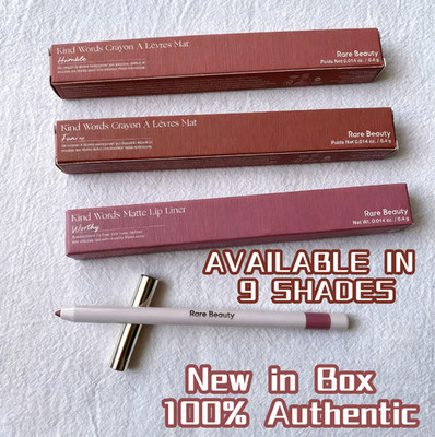 NIB 100% Authentic Rare Beauty Kind Words Lip Liner, 9 SHADES, 0.4 g