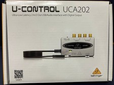 Behringer U-CONTROL UCA202 USB Audio Interface New Boxed From Japan