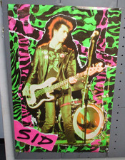 1980's SID VICIOUS Sex Pistols POSTER 23.5"x35" CM4507