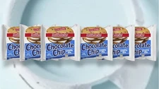 6 PACK! NEW! Little Debbie Double Decker Chocolate Chip Creme Pies,FREE SHIPPING