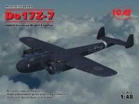 Icm 48245 1/48 Do 17Z-7 Wwii Nachtjagdflugzeug Deutsches Nachtkampf