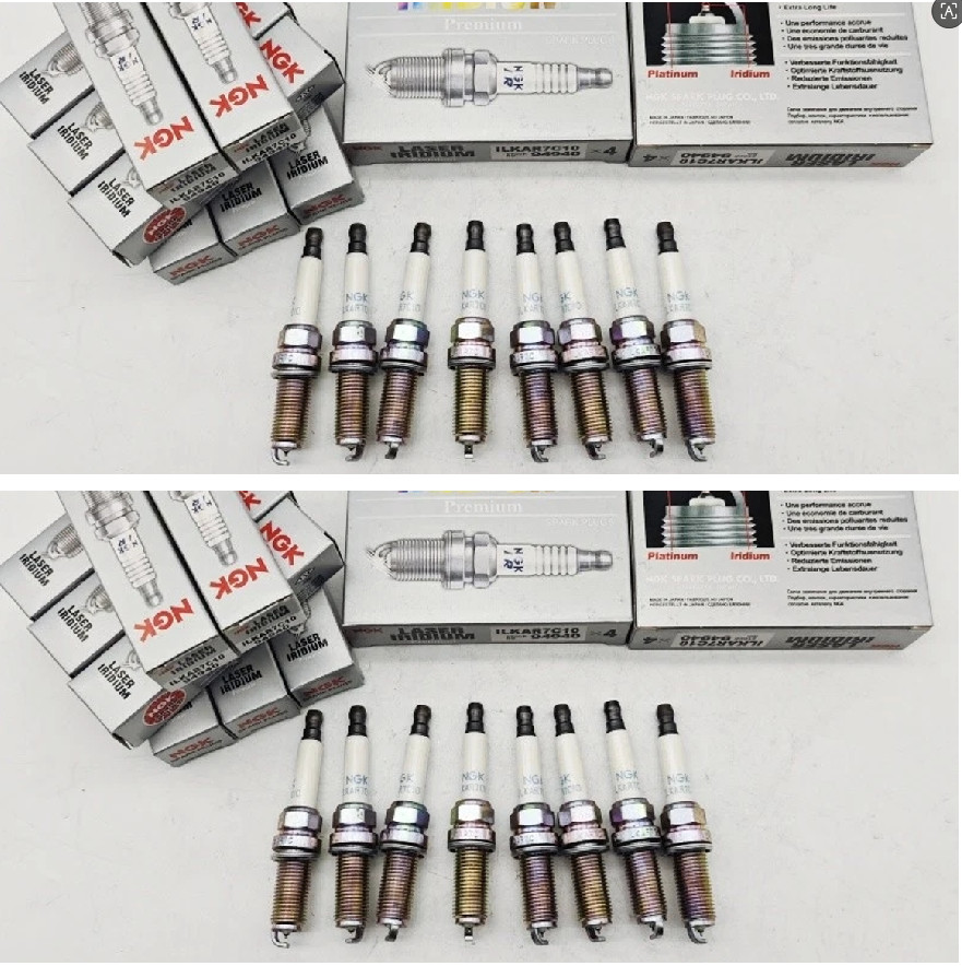 16x Spark Plug-Laser Iridium NGK ILKAR7C10 94940 For Land Range Rover V8 5.0L