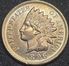 1896 Indian Head Penny - Lightly Circulated RD Beauty