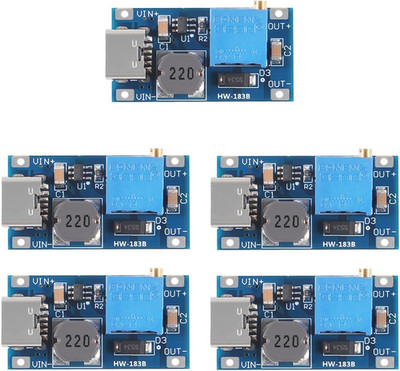 5Pcs Boost Module MT3608 DC-DC Step up Converter 2A Boost Regulator Voltage