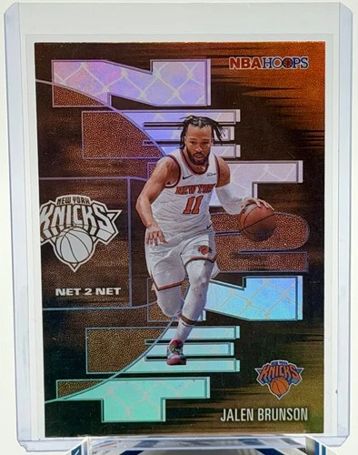 2026 Topps NBA Hoops Jalen Brunson Net 2 Net #NTN-7 New York Knicks